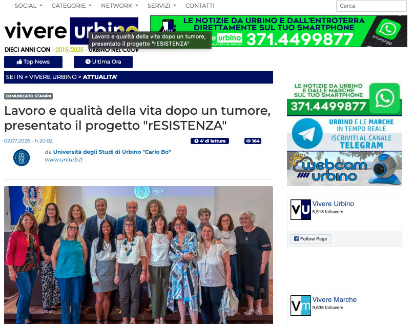 Rassegna Spagna – Vivere Urbino